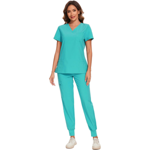 Uniforme Médico para Enfermeras OEM, Uniforme de Enfermera con Diseño Moderno, Conjuntos de Uniformes de Tela de Poliéster - Product Image 1