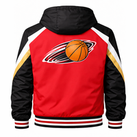 Chaqueta de baloncesto premium personalizada, ligera, transpirable, para entrenamiento de equipo y uso en el banquillo, de alto rendimiento.