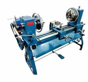 Torno para Procesamiento de Vidrio con Doble Mandril, Máquina de Trabajo de Vidrio Científico para Laboratorio MVL INSTRUMENTS, 250 mm de Giro Máximo, 110 mm de Eje - Product Image 1