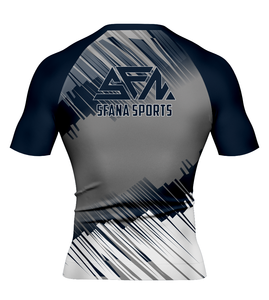 Men's Customized Logo Drizzling Printed Breathable Knitted Polyester T Shirt 220g Casual Embroidered O-Neck Short Sleeve Regular - Product Image 6