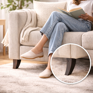 Stylish Solid Wood Curved Heavy Duty Furniture Feet Customizable Tall <b>Sofa</b> <b>Legs</b> Easy Installation <b>Replacement</b> Parts for Modern - Product Image 5