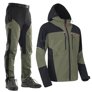 Ensemble veste et pantalon softshell élégant avec coutures de qualité - Product Image 4