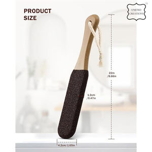 Limas profesionales para remover callos, lima de uñas de acero inoxidable, tamaño personalizado, limas de plástico para pedicura. - Product Image 5