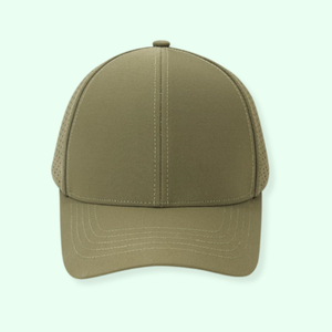 Gorra de béisbol deportiva para exteriores con corte láser, ventilación, 6 paneles, unisex, impermeable, personalizable al por mayor - Product Image 1