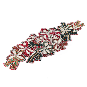 Royal Look Handmade Beaded <b>Table</b> <b>Runner</b> Hotel Restaurant <b>Table</b> Decorative Beaded <b>Runner</b> and Gifted Use Item - Product Image 4