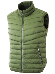 OEM Custom Printed Men's Winter Puffer <b>Jacket</b> Stand Collar Front Design <b>Waterproof</b> Windproof <b>Padded</b> Bubble Warm Outdoor Coat - Product Image 3