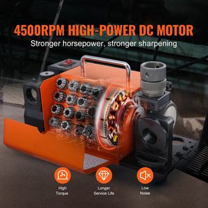 3-20mm Drill Bits Power Sharpener End Mill <b>Grinder</b> with Lip Relief Angle 95-135 Degrees Adjustable Drill Point Angle - Product Image 5