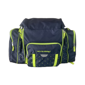 Sac à dos de sport grande taille personnalisé de haute qualité du fabricant vietnamien, avec bretelles réglables, en matériau durable 600D et fermeture éclair - Product Image 1