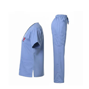 Tenue médicale professionnelle au design minimaliste Solid Trader pour centres de bien-être et cliniques privées – Uniforme hospitalier pur - Product Image 5