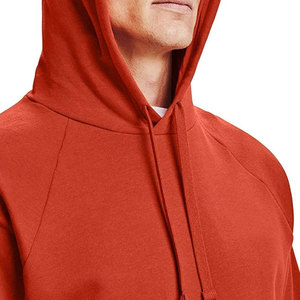 Sudadera con Capucha Naranja Premium - Sudadera de Forro Polar Grueso para Streetwear - Fabricante de Ropa Personalizada Directo de Fábrica en Sialkot - Product Image 4