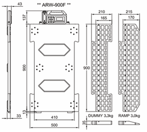 Sistema de Báscula de Eje Inalámbrico con Protección IP67, Función de Pesaje en Movimiento y Batería Recargable de Larga Duración - Product Image 4