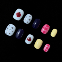 Faux ongles faits à la main en gros, moins chers en vrac, styles variés, marque privée ODM, ongles artificiels de haute qualité, expédition mondiale