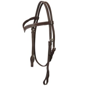 Brida Western de Cuero Genuino Premium, Cosida a Mano, con Una Orejera, para Equitación Western de Placer, Venta al por Mayor - Product Image 1