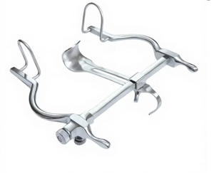 Glissière réglable en acier inoxydable pour table d'examen gynécologique, ensemble d'instruments manuels - Product Image 4