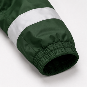 Chaqueta de Trabajo de Poliéster Reflectante de Alta Visibilidad Directo de Fábrica, Uniforme de Seguridad con Capucha, Bolsillo Transparente para Identificación, Cintura Elástica, Multibolsillos - Product Image 6