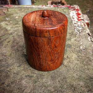 Natural Acacia Wood Enamel Printed <b>Storage</b> <b>Jar</b> <b>for</b> <b>Kitchen</b> Organization <b>Storage</b> Bottles & <b>Jars</b> - Product Image 1