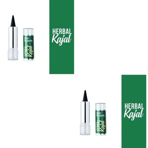 Barra de Kajal Herbal India, Segura y Natural para el Cuidado de los Ojos, 100% Natural, 100% Orgánica, 100% Vegana, Delineador de Ojos en Barra, Barra de Kajal - Product Image 2