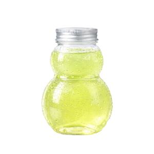 500ml Gourd <b>Glass</b> <b>Bottle</b> <b>with</b> Aluminum <b>Lid</b> for Juice <b>Milk</b> Tea Coffee-TINH DIEU Brand Export to America and Europe - Product Image 1