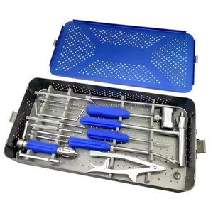 Kit d'instruments à ongles élastiques pour chirurgie orthopédique, outils en titane, étui de stérilisation, kit médical Classe I ISO13485 CE, clinique ORL - Product Image 6