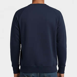 Sudadera de Gran Tamaño con Cuello Redondo, Forro Polar 100% Algodón, Personalizada OEM/ODM, con Apliques Impresos en 3D y Logotipo Bordado - Product Image 5