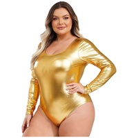 Body pour stage contemporain grande taille Costume de danse de scène Performance Wear Training Dancewear