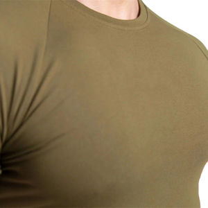 T-shirt de sport respirant en maille pour homme – Personnalisable, séchage rapide, commandes en gros - Product Image 3