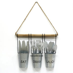 Décoration murale créative en fer forgé pour salon, style luxe léger, art mural suspendu, décoration tridimensionnelle - Product Image 4