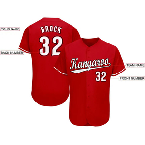 Maillot de baseball professionnel à boutons pour jeunes, adultes, hommes et femmes – Tenue de sport complète - Product Image 3