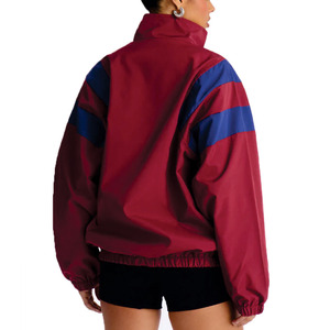 <b>Red</b> Custom Women Windbreaker <b>Jackets</b> Lightweight Nylon Zip Up Streetwear Outerwear <b>Waterproof</b> Breathable <b>jacket</b> for men Supplier - Product Image 2