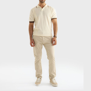 Flexible fit men polo <b>shirt</b> cotton short sleeve <b>collared</b> <b>t</b>-<b>shirt</b> breathable summer wear slim fit stylish casual clothing - Product Image 3