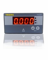 Yokins Y4-DVent Single Ph Digital DC Voltmeter 0-50V DC Pengukur Tegangan Kelas Akurasi 1.0 96x48x74mm Panel Meter Garansi 1 Tahun