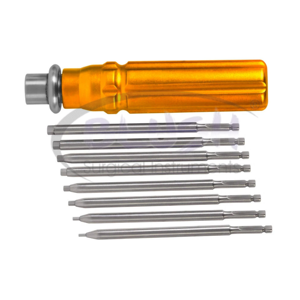 High Quality Stainless Steel Bone Surgical Instrument Set Quick Coupling Handle Screwdrivers CE ISO Certified By <b>Blush</b> Surgical - Product Image 3