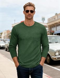 Camisetas de Pesca de Manga Larga de Alta Calidad para Hombre, Protección Solar UV UPF 50+, Absorción de Humedad - Product Image 3