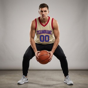Personalized Basketball Jersey with Custom Number and Color for Men Team Sports Apparel Breathable and Durable. - Product Image 5