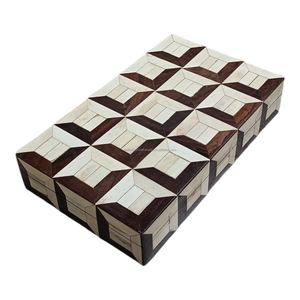 Boîte de rangement pour bijoux moderne, écologique, en os incrusté, faite à la main, de qualité supérieure, décorative, pour le salon, organisateur de décoration intérieure - Product Image 5