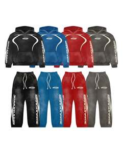 Conjunto Deportivo Casual Personalizado para Mujer con Sudadera Holgada, Pantalones con Cintura Elástica y Forro Polar de Algodón Premium para Colecciones de Ropa Moderna - Product Image 4