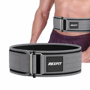 Ceinture de levage en nylon durable pour l'haltérophilie, les squats, les soulevés de terre, l'entraînement de force - Fournisseur d'usine en gros - Product Image 3