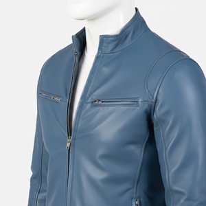 Chaqueta de Cuero Vacuno OEM Recién Llegada de 2022, Totalmente Personalizable en Todos los Colores y Tallas, Chaquetas de Cuero a Precios Económicos - Product Image 3