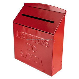Caja de Metal con letras para decoración de jardín, accesorio negro con revestimiento de polvo para colgar en la pared del hogar - Product Image 5