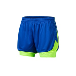 Shorts de sport décontractés de haute qualité pour hommes, taille élastique, couleur unie, anti-reflet, séchage rapide, respirants, pour la course en extérieur et le fitness - Product Image 3