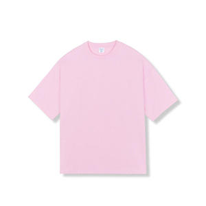 High Quality Breathable Plus Size Oversized <b>Drop</b> Shoulder Jersey T-Shirt Heavy Cotton Streetwear OEM Bangladesh - Product Image 4