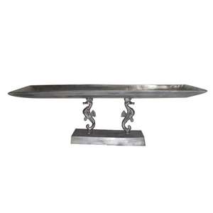 Bandejas de Aluminio Estilo Pedestal, Forma Ovalada, Bandejas Decorativas, Juegos de Regalo, Platos para Servir Postres, Dulces, Caramelos, Decoración para Mesa de Fiesta - Product Image 2