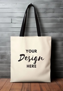Custom Printed Cotton Tote <b>Bag</b> Reusable Canvas Shopping <b>Bag</b> Eco Friendly Grocery Shoulder Carry Tote Personalized Design <b>Gift</b> - Product Image 1