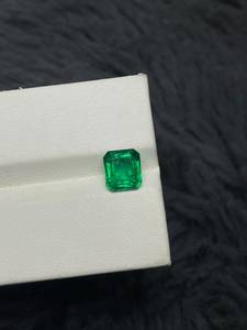 Piedra Preciosa de Esmeralda Natural Verde, Corte Esmeralda Rectangular, Piedra Suelta Verde para Joyería - Product Image 3