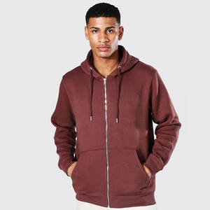 Sudadera con Capucha Personalizada con Logotipo, Deportiva, de Moda, de Alta Calidad, con Patrón Sólido, Lisa, Extra Grande, para Hombre, Tallas Grandes, Mezcla de Algodón - Product Image 3