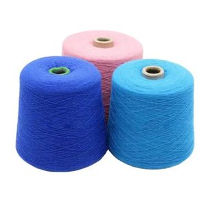 Fil de coton recyclé écologique cardé NE 24s/1, textiles durables antibactériens, vente en gros pour vêtements et autres articles - Product Image 2