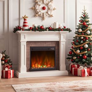 Inserto per Caminetto Elettrico da 1500W, 18/23/26 Pollici con Telecomando, Soluzione di Riscaldamento Domestico - Product Image 3