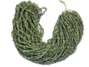 AAA+ Apatite 4mm-5mm Smooth Nugget <b>Beads</b> Natural Green Apatite Uncut Chips Semi Precious Gemstone <b>Loose</b> <b>Beads</b> For Jewelry Making - Product Image 2