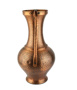 Carafe à eau en cuivre pur avec un design traditionnel fait main pour le stockage quotidien de l'eau potable et une utilisation dans un style de vie sain - Product Image 4