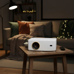 ซูเด็กซ์ L470W LED โปรเจคเตอร์ไฟฟ้าแบบโฟกัส 1080P รองรับสมาร์ทไวไฟสำหรับ 5.0 200 นิ้วแบบพกพาระบบปฏิบัติการแอนดรอยด์ 1GB+ 8GB - Product Image 2